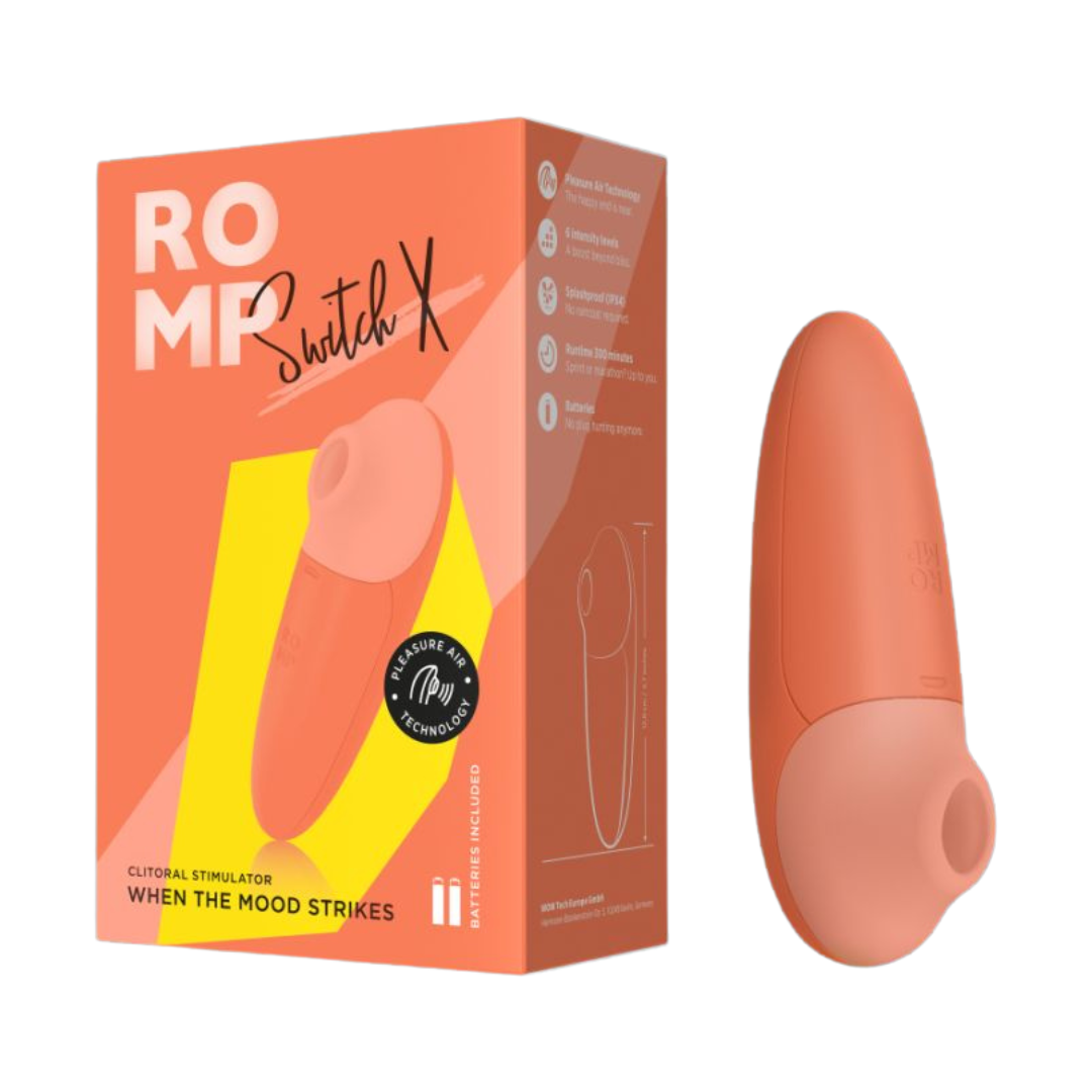 ROMP Switch X Clitoral Vibrator - Powerful Pleasure & Compact Design