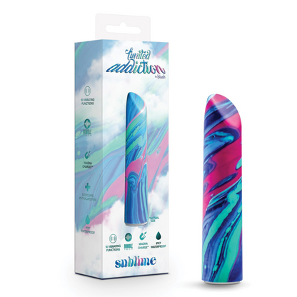 Limited Addiction By Blush® | Sublime Power Vibe Alexandrite Vibrator with Powerful RumboTech™ Technology