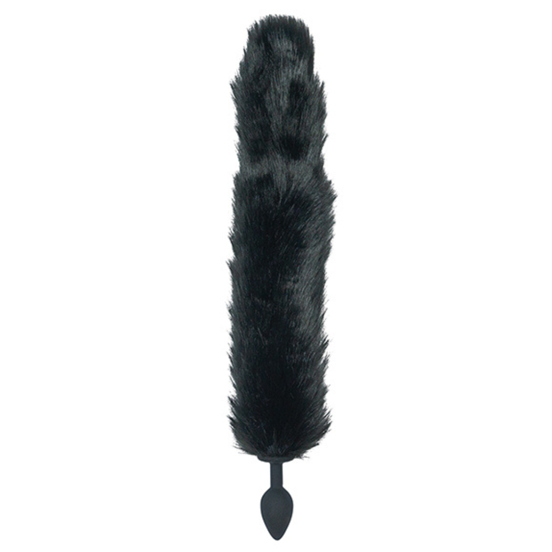 Punishment Fox Tail Plug | Anal Play with Soft Faux Fur Tail