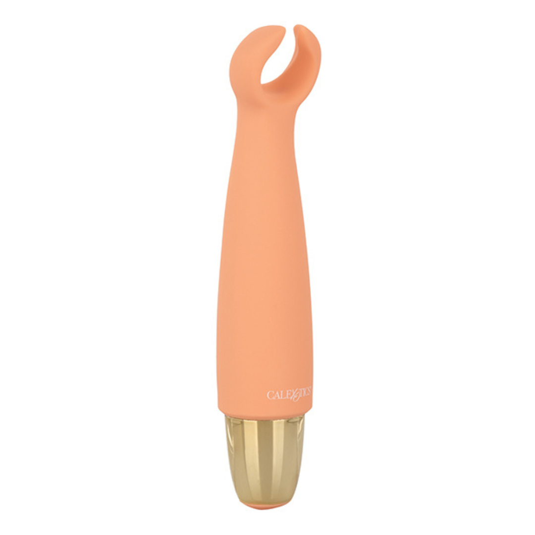 Slay #WowMe - Compact Vibrator with Flickering Vibrations Orange