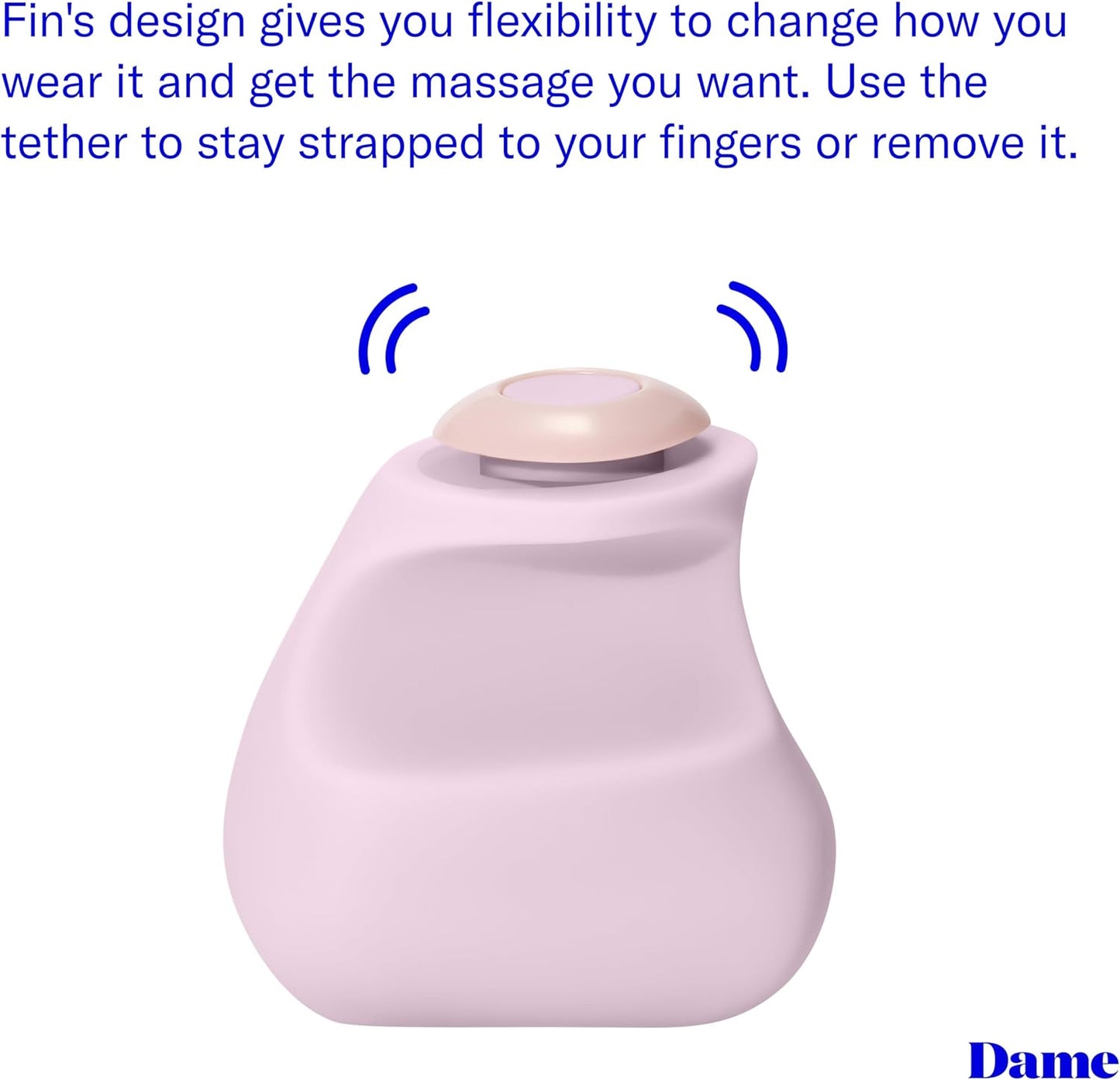 Dame | Fin Finger Vibrator