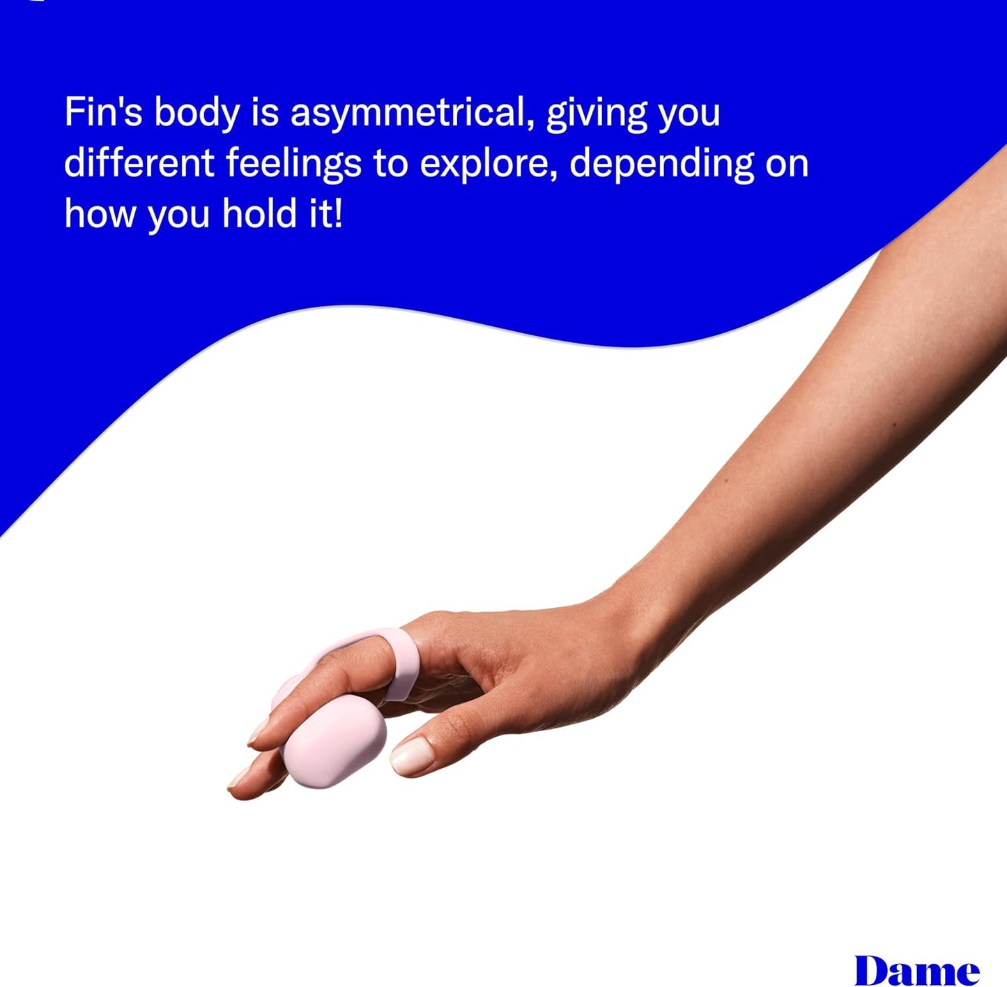 Dame | Fin Finger Vibrator