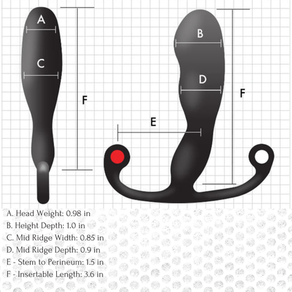 Aneros | Helix Syn Trident Series Prostate Stimulator - Black