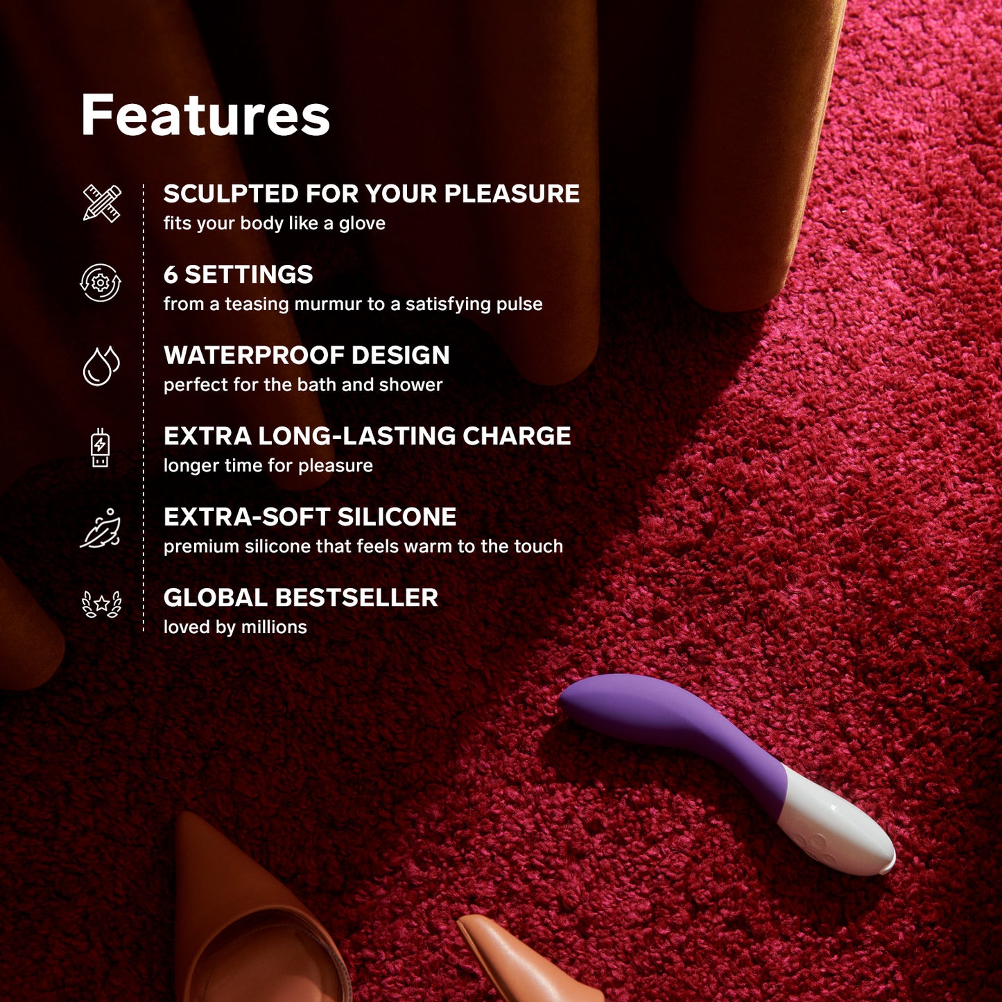 LELO | MONA™ 2 - G-Spot Vibrator | Global Bestseller