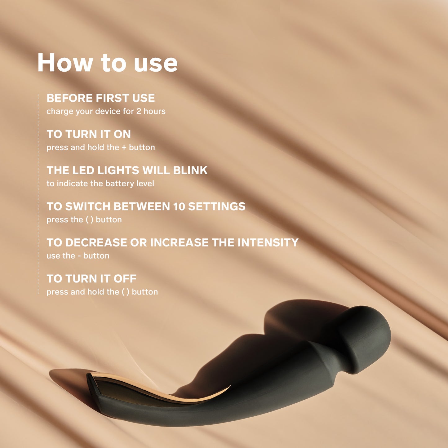 LELO | SMART WAND™ 2 - Large Wand Massager