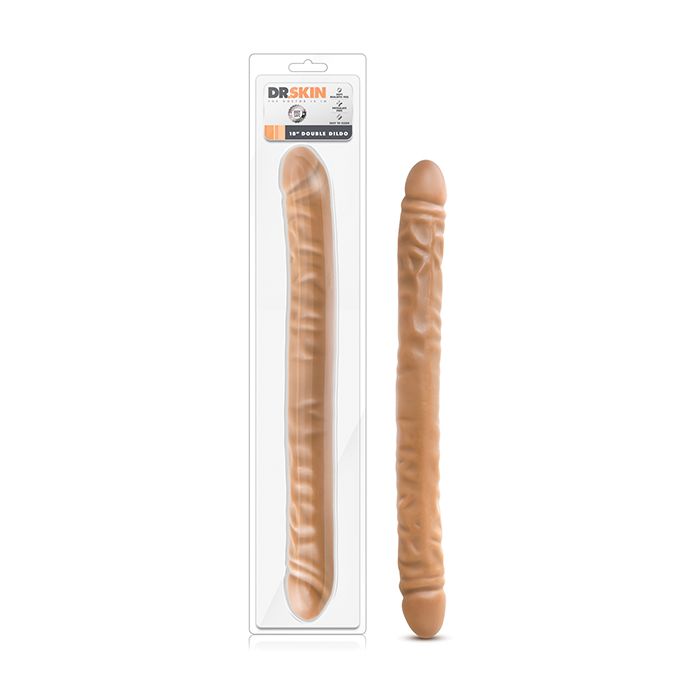 Blush | Dr. Skin 18" Double Dildo