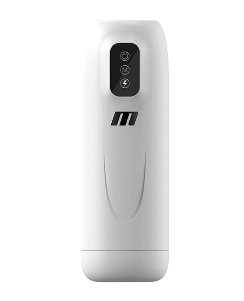 M for Men by Blush® | Robo Bator Powered Vibrating Stroker - White