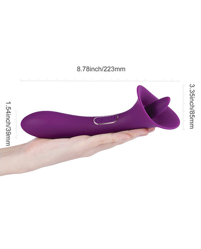 Honey Play Box | ADELE Clit Licking Tongue Vibrator with G Spot Stimulator Honey Play Box