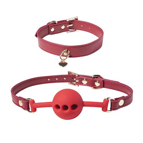 Honey Play Box | Kinky Play Box Red Passion 8 pc Set Bondage Kit - Red