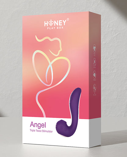 ANGEL 3 in 1 Clitoral Sucking Licking and G Spot Vibrator