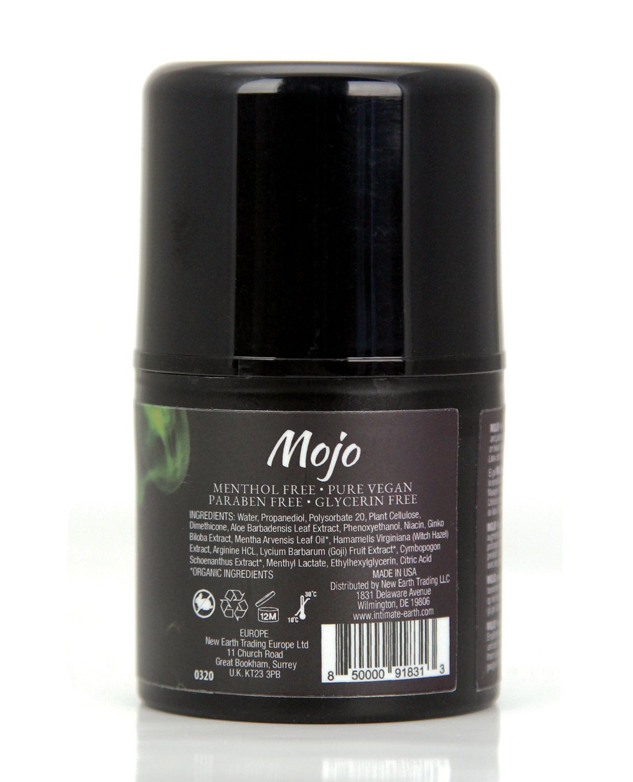 Intimate Earth | Mojo Penis Stimulating Gel - 1 oz Niacin and Ginseng