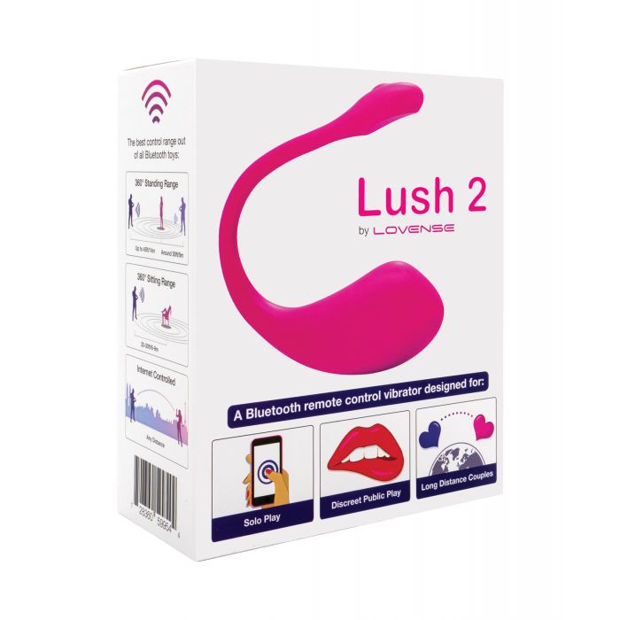 Lovense | Lush 2.0 Sound Activated Vibrator - Pink