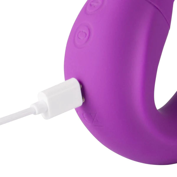 LILIAN G Spot Vibrator With Rotating Head & Tongue Vibrator