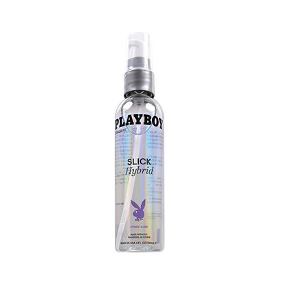 Playboy Pleasure Slick Hybrid Lubricant - 4oz/ 2oz