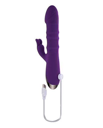 Playboy | Pleasure Hop To It Rabbit Vibrator - Acai