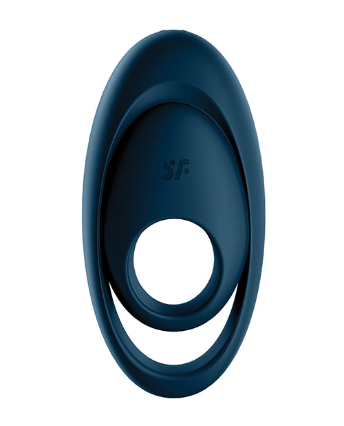 Satisfyer Glorious Duo Ring Vibrator - Dark Blue