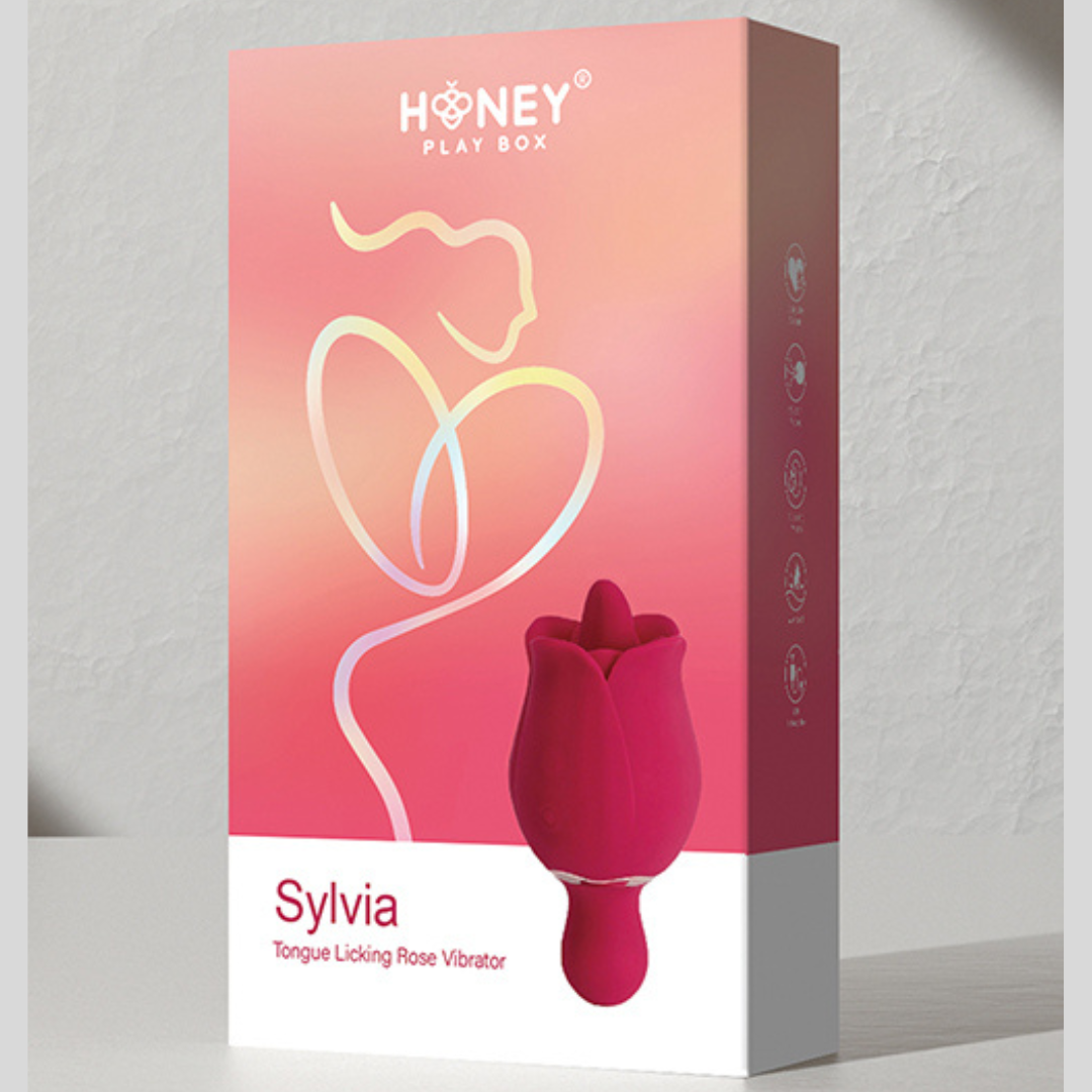 Honey Play Box | Sylvia Tongue Licking Rose Vibrator