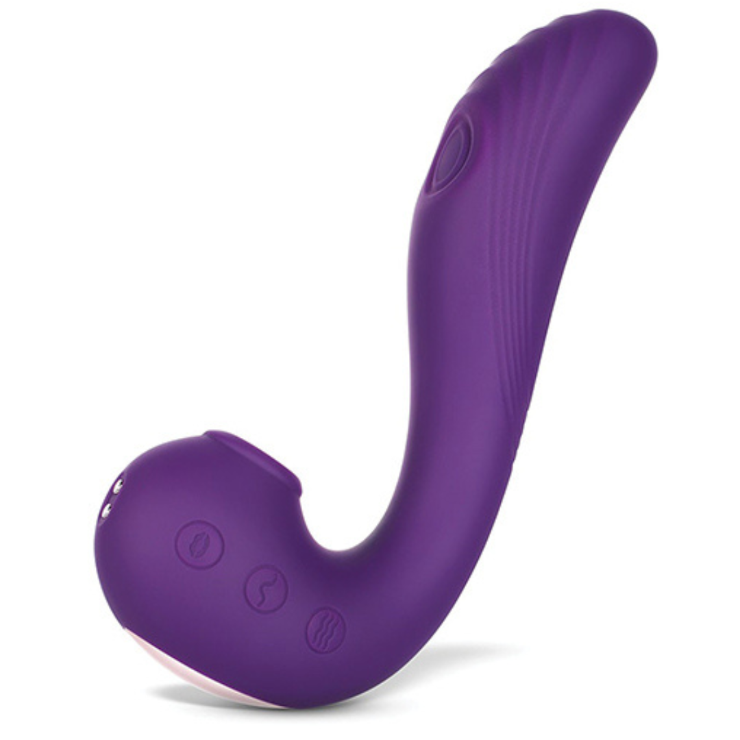 ANGEL 3 in 1 Clitoral Sucking Licking and G Spot Vibrator