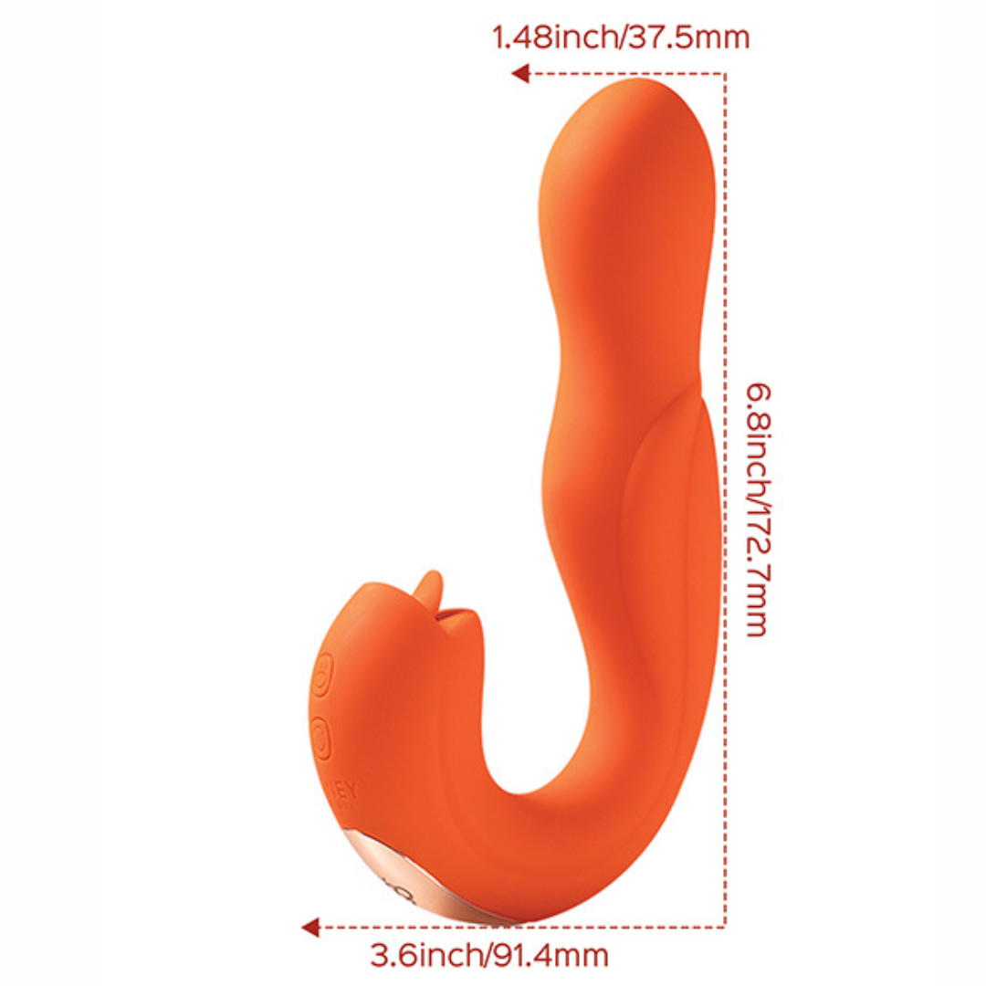 Honey Play Box | JOI PRO Remote Control Rotating Head G-spot Vibrator & Clit Licker