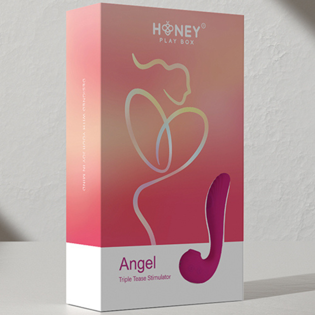 ANGEL 3 in 1 Clitoral Sucking Licking and G Spot Vibrator