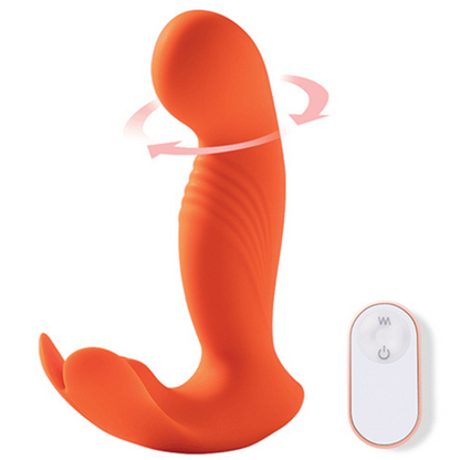 Crave 3 G-Spot Vibrator with Rotating Massage Head & Clit Tickler