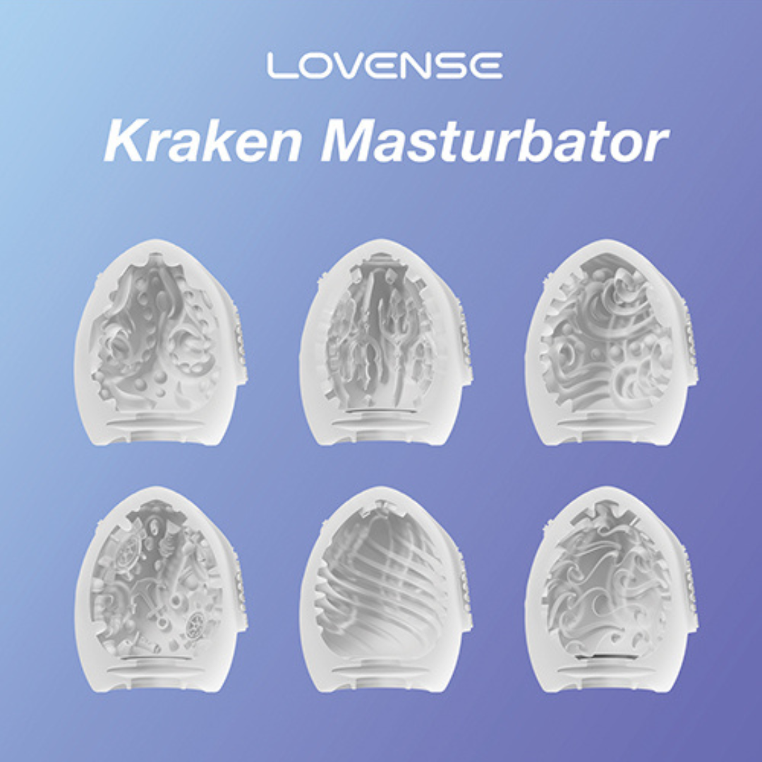 Lovense | Kraken Egg 6-Pack Pocket Masturbator