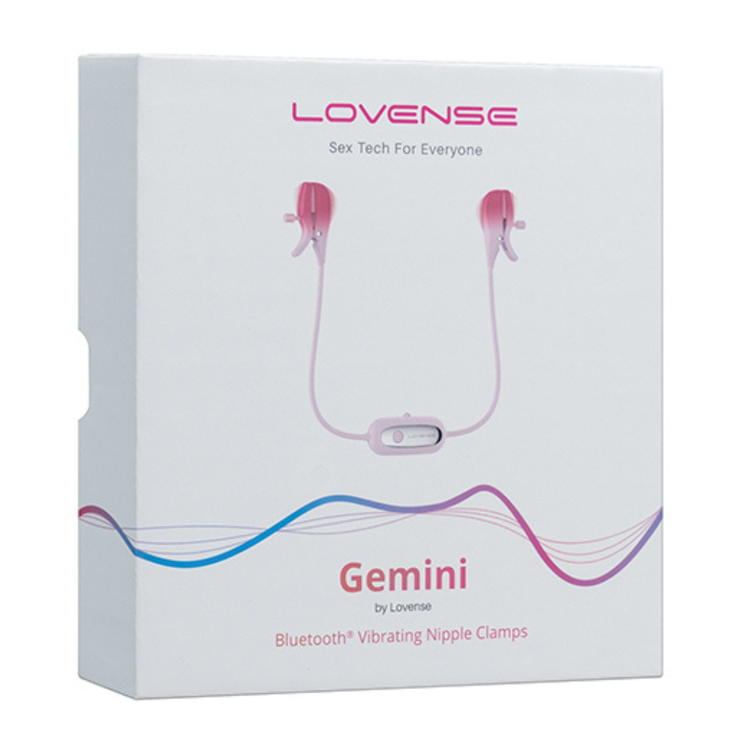 Lovense | Gemini Vibrating Nipple Clamps