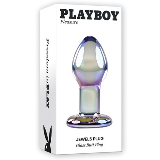 Playboy | Pleasure Jewels Butt Plug - Clear