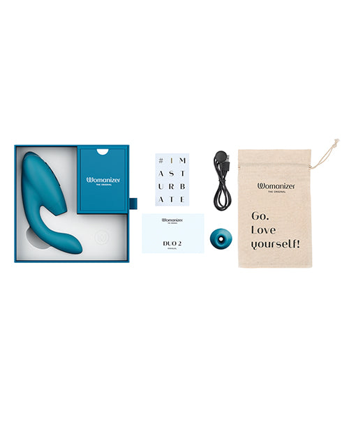 Womanizer DUO 2 | Dual Stimulation Clitoral & G-Spot Vibrator