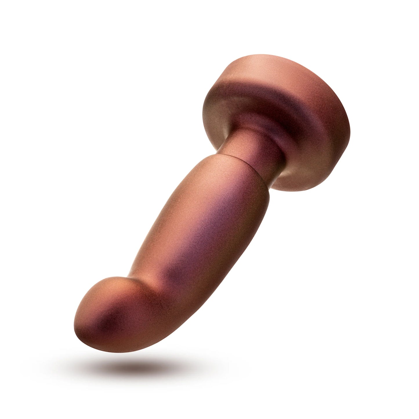 Anal Adventures Matrix By Blush® | Bionic Plug: Prostate Massager With Gyrating Shaft & Rotating Rimmer in Cosmic Copper | Made from Pure Puria™ Silicone & IPX7 Waterproof