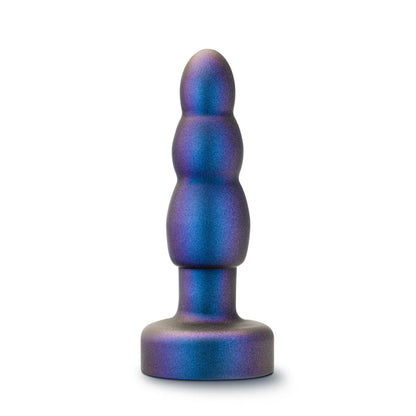 Anal Adventures Matrix By Blush® | Kinetik Plug: Progressing Size With Gyrating Shaft & Rotating Rimmer in Space Age Blue | Made from Pure Puria™ Silicone & IPX7 Waterproof