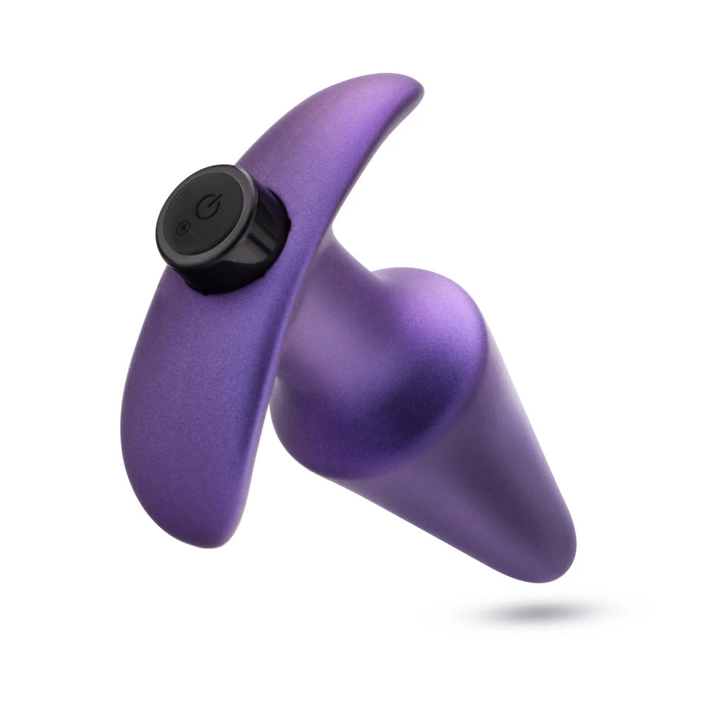 Anal Adventures Matrix By Blush® | Interstellar Plug: Tapered Tip For Easy Insertion And Training in Astro Violet | With Stayput™ Technology & AnchorTech™ Base