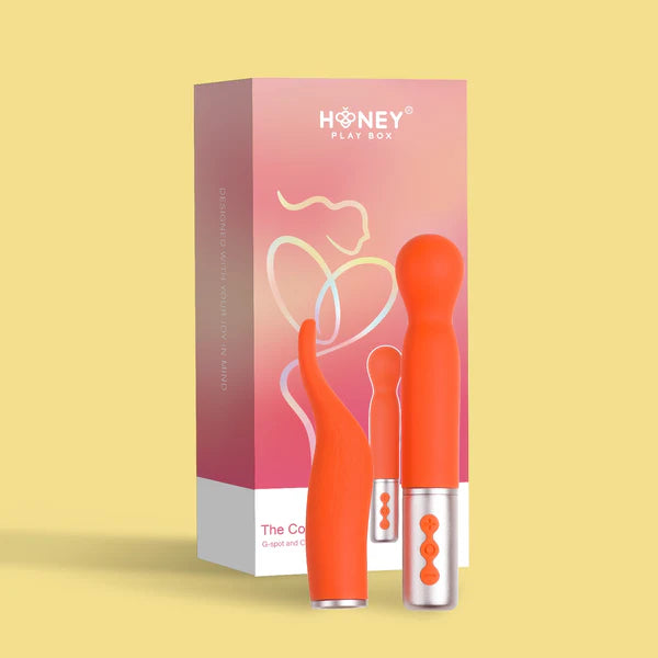 Honey Play Box | The Naughty Collection Interchangeable Heads Vibrator