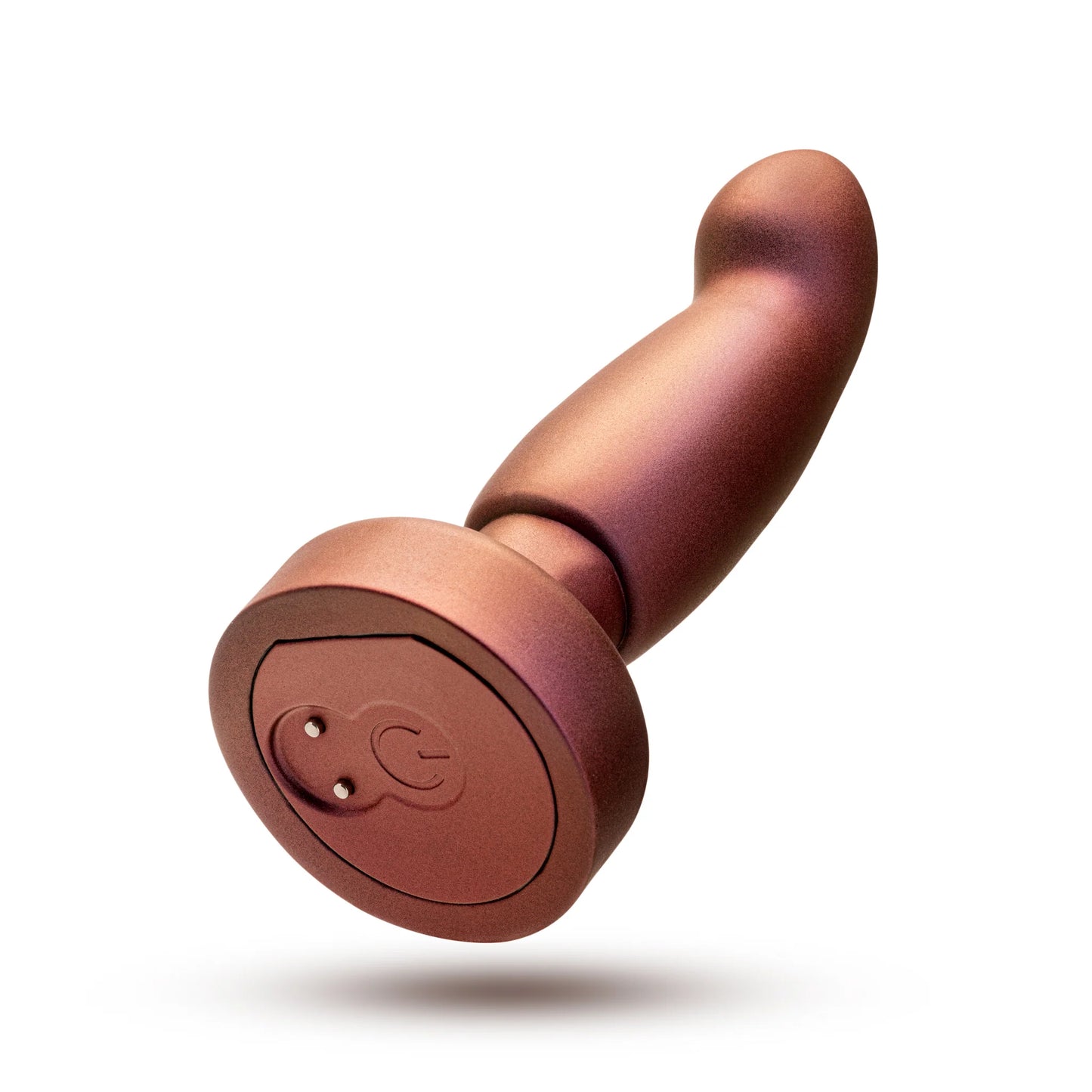 Anal Adventures Matrix By Blush® | Bionic Plug: Prostate Massager With Gyrating Shaft & Rotating Rimmer in Cosmic Copper | Made from Pure Puria™ Silicone & IPX7 Waterproof