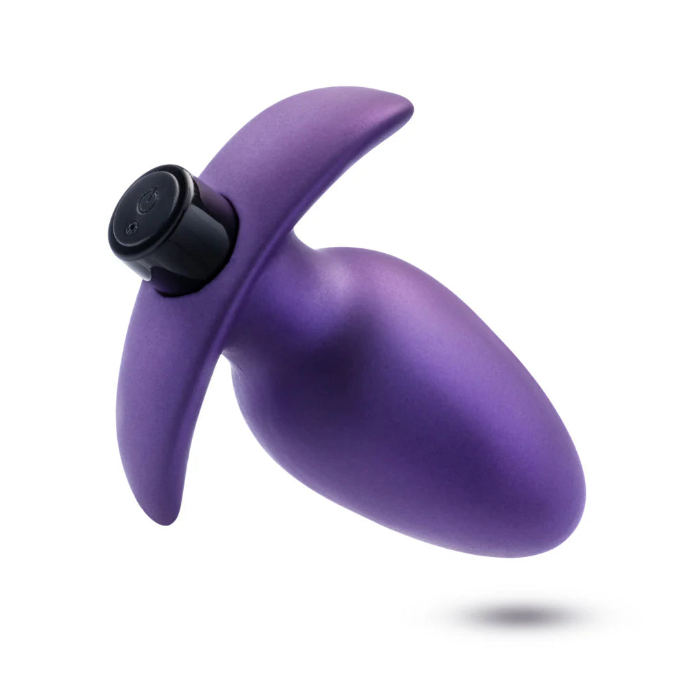 Anal Adventures Matrix By Blush® | Excelsior Plug: Tapered Tip Widens For Filling Sensations in Astro Violet | With Stayput™ Technology & AnchorTech™ Base