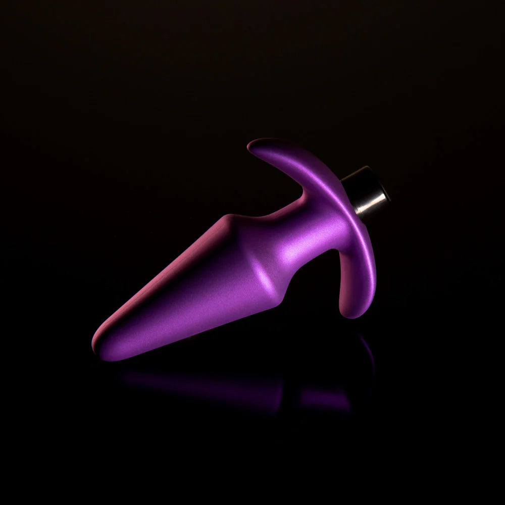 Anal Adventures Matrix By Blush® | Interstellar Plug: Tapered Tip For Easy Insertion And Training in Astro Violet | With Stayput™ Technology & AnchorTech™ Base